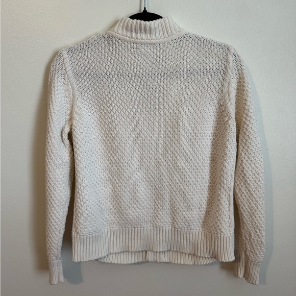 Charter Club Cream Knit Sweater - Picture 4 of 4